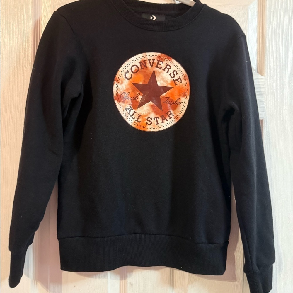 Converse Black Crewneck Sweatshirt